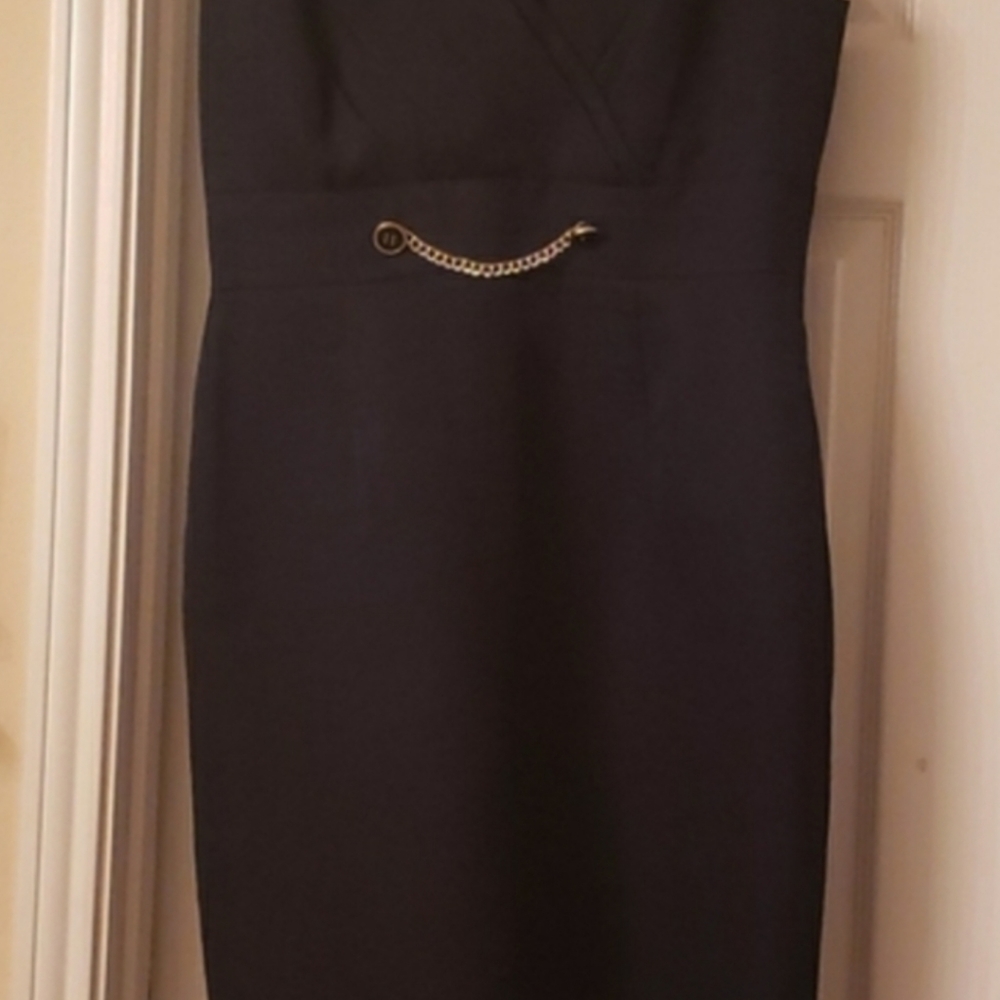 Navy Blue Two Piece, Dress with Jacket